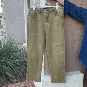 Lucky Brand Women's Olive Straight Leg Pants